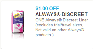 Always Coupon