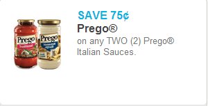 Prego Coupon