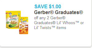 Gerber Coupon Gerber Coupon