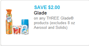 Glade Coupon