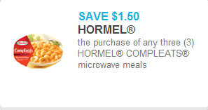 Hormel Compleats Coupon