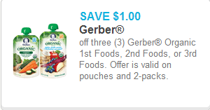 Gerber Coupon Gerber Coupon