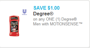 Degree Coupon