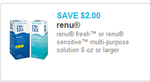 Renu Solution Just $5.98 at Walmart!