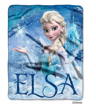 Disney Frozen Elsa Palace 40" x 50" Silk-Touch Throw