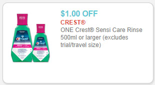 crest sensi-care rinse coupon