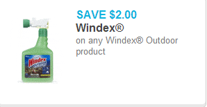 Windex Outdoor Coupon