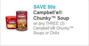 Campbell's Chunky Soup Coupon