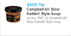 Campbell's Slow Kettle Soup Coupon