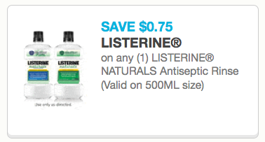 Listerine Coupon