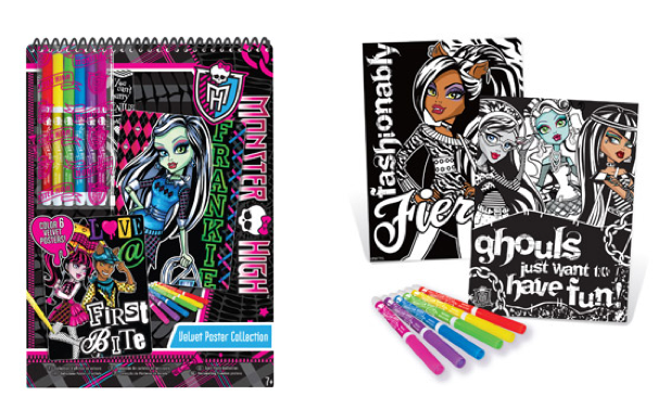 Monster High Velvet Poster Collection Only $7.50 + FREE Store Shipping!