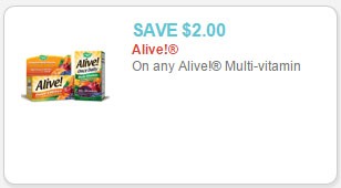 alive! multivitamin coupon