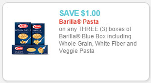 barilla pasta coupon