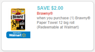 brawny paper towels 12 big rolls coupon