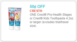 crest pro-health stages coupon