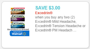 excedrin coupon