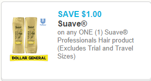 Suave Coupon