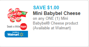 Mini Babybel Cheese Coupon