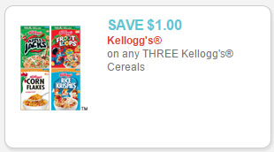 kellogg's cereal coupon