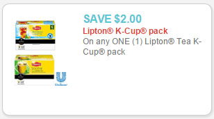 lipton tea k-cup coupon