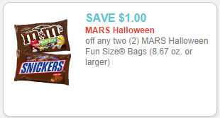 mars halloween fun size bags coupon
