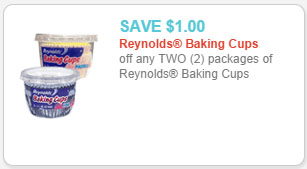 reynolds baking cups coupon