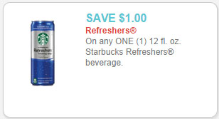 starbucks refreshers coupon