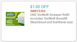 swiffer sweeper refill coupon