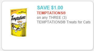 temptation cat treats coupon