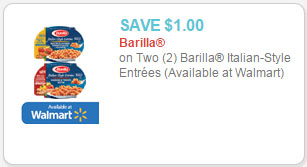 Barilla Italian-Style Entrees coupon