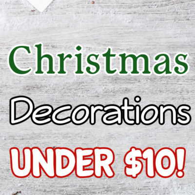 10 Christmas Decorations Under $10