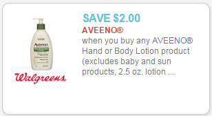 aveeno lotion coupon