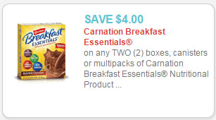 carnation breakfast essentials coupon