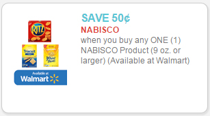 nabisco crackers coupon
