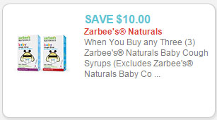 zarbee's baby cough syrup coupon