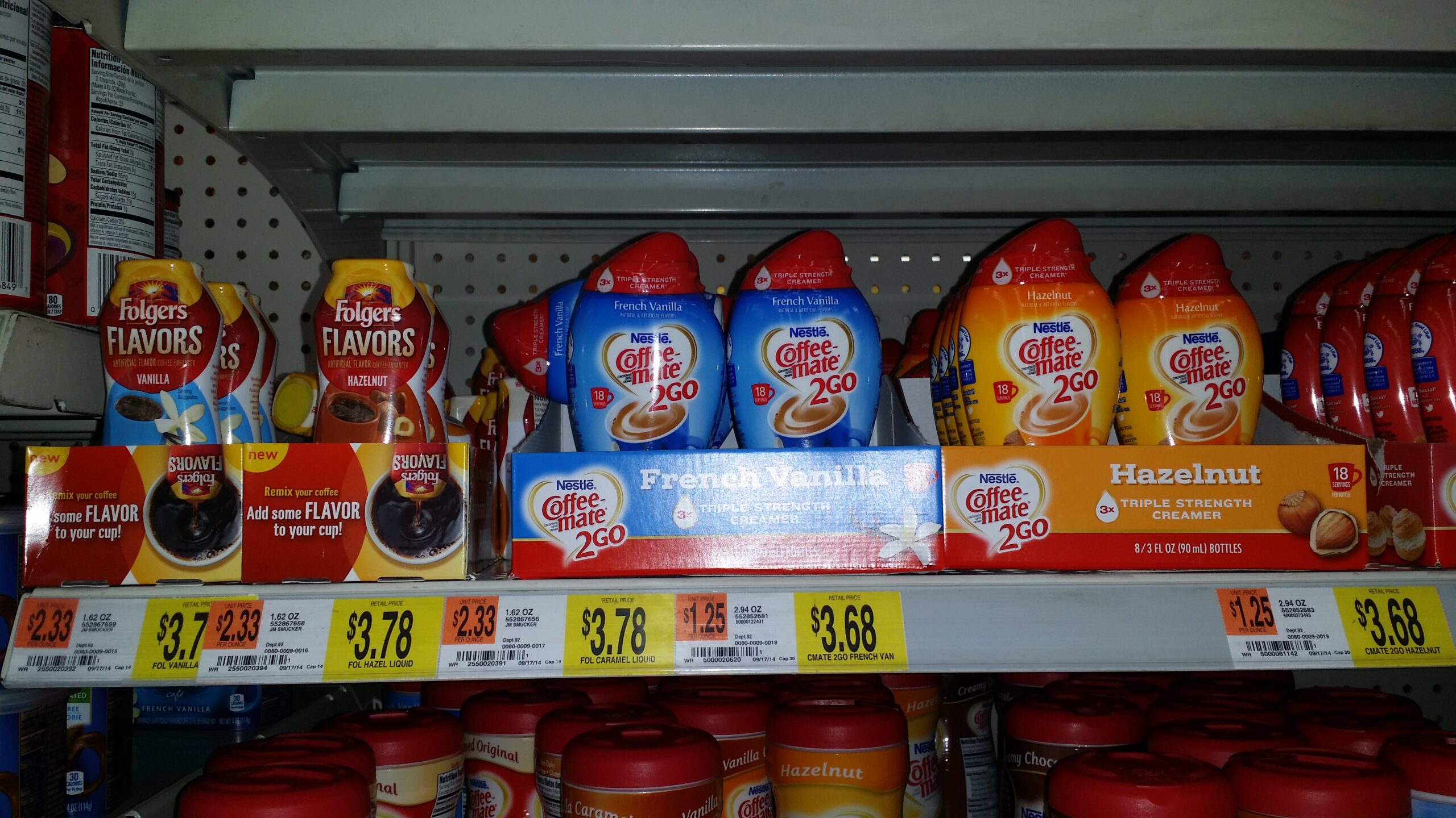 Folgers Coffee Mate