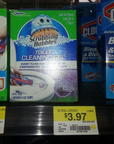 FREE Scrubbing Bubbles Bathroom Cleaner WYB Scrubbing Bubbles Toilet Gel!