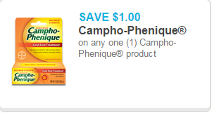 Campho-Phenique Coupon