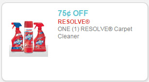 resolve carpet cleaner coupon