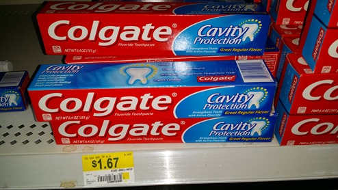 Colgate Toothpaste Just $.92 at Walmart!