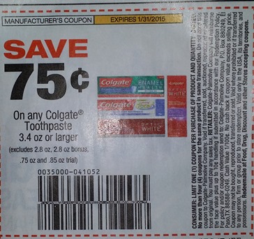  Colgate Coupon