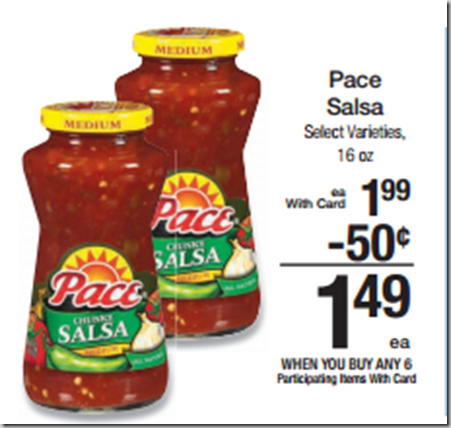 **HOT** Pace Picante Sauce and Campbell’s Chunky Soup Just $.08 Each at Walmart!