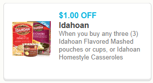 Idahoan Mashed Potato Pouches 