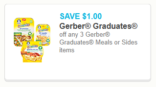 Gerber Graduates Coupon