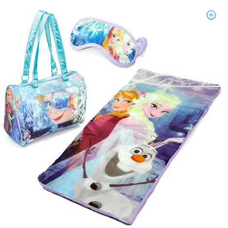 ROLLBACK - Disney Frozen 3-Piece Toddler Sleepover Slumber Sack with Purse and Bonus Eye Mask Just $19.98 (was $35)!