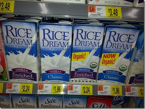 FREE Rice Dream with Overage!