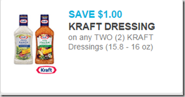 Kraft Dressing Coupon