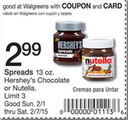 Walmart Price Match Deal: Nutella Just $.99!