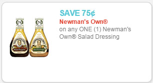 newman's own salad dressing coupon