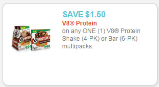 v8 protein coupon